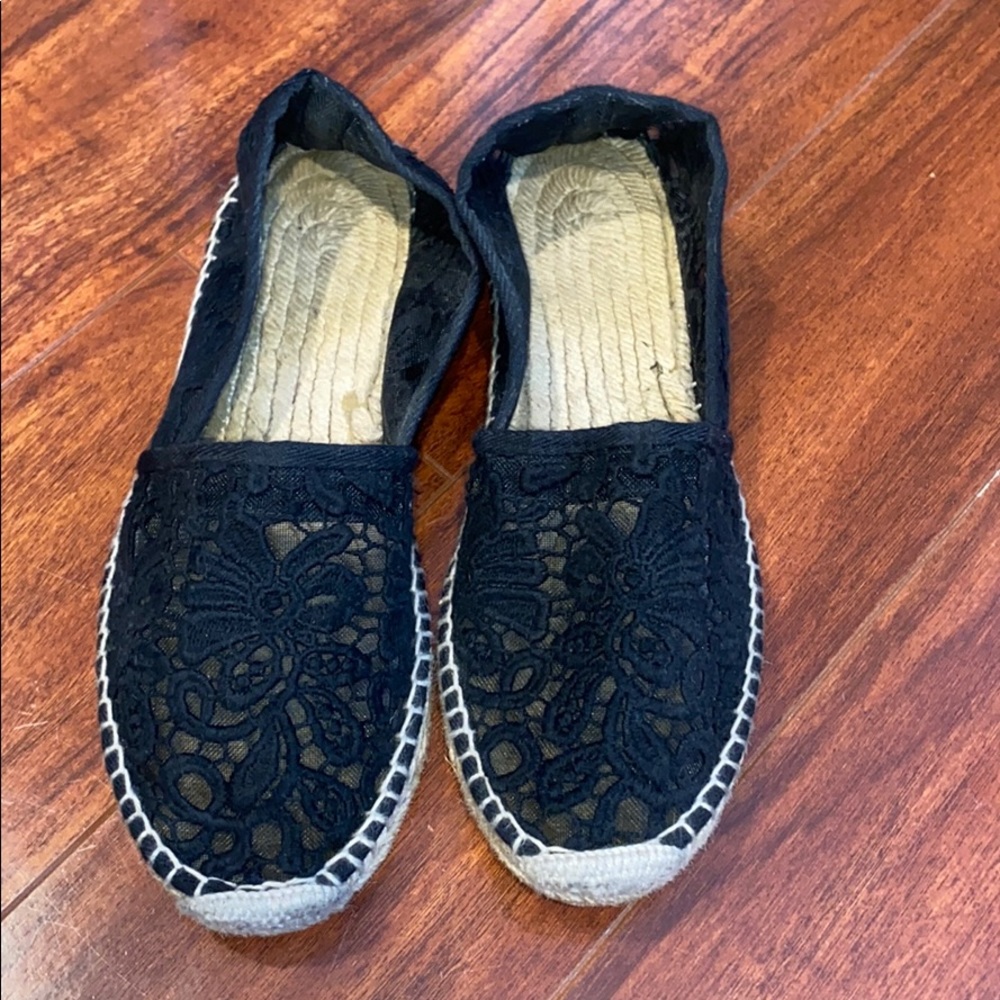 Tory Burch Woven Espadrilles